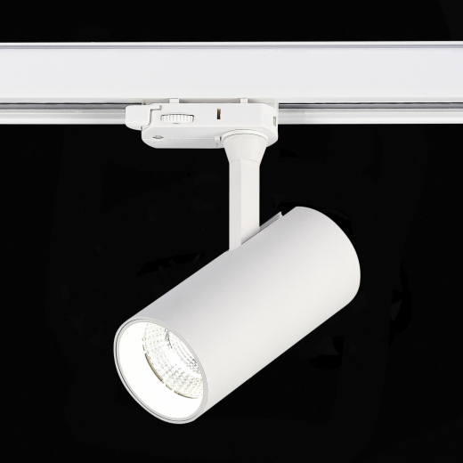 ST661.546.10 Св-к трек. Белый LED 1*10W 4000K 800Lm Ra>90 38° IP20 L130xW60xH195 165-265V - фото, цена