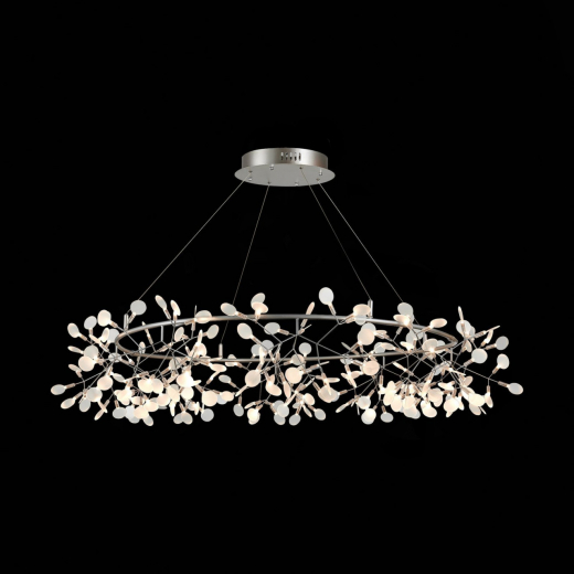SL379.103.216 Люстра подвесная ST-Luce Серебристый/Белый LED 216*0,5W 3500K - фото, цена