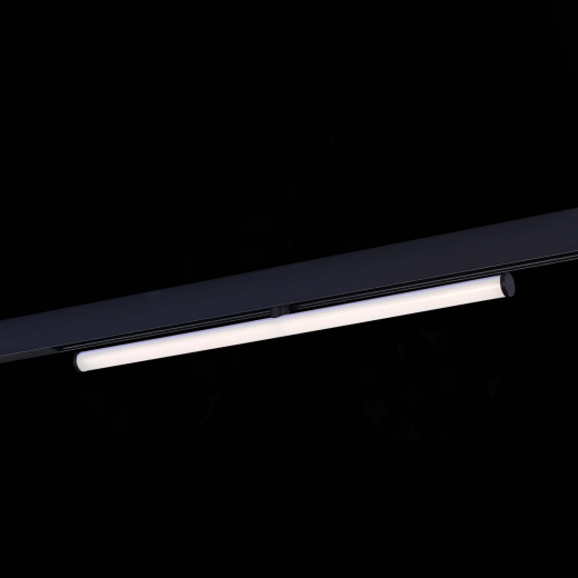 ST803.446.10 Магнитный трековый светильник Черный LED 1*10W 4000K 1 100Lm Ra>90 120° IP20 L604xW28xH - фото, цена