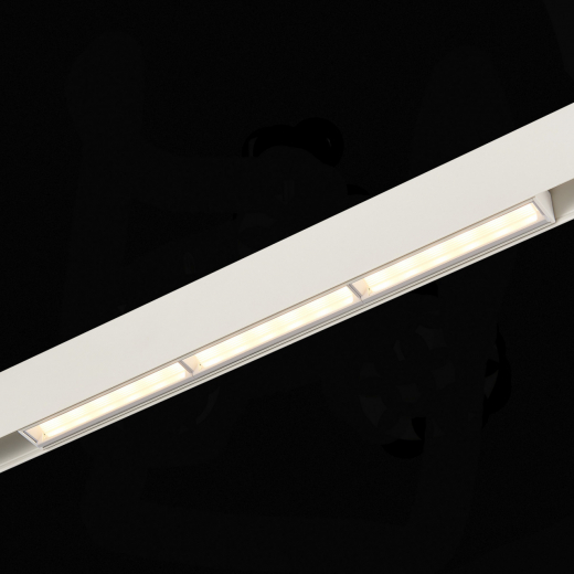 ST804.546.18 Магнитный трековый светильник Белый LED 1*18W 4000K 1 400Lm Ra>90 120° IP20 L330xW22xH4 - фото, цена