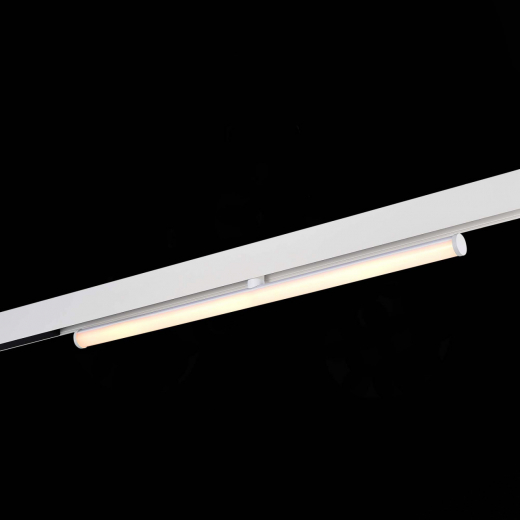 ST803.536.10 Магнитный трековый светильник Белый LED 1*10W 3000K 1 200Lm Ra>90 120° IP20 L604xW28xH8 - фото, цена