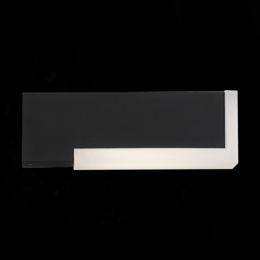SL096.401.02 Светильник уличный настенный ST-Luce Черный/Белый LED 1*6W 4000K - фото, цена