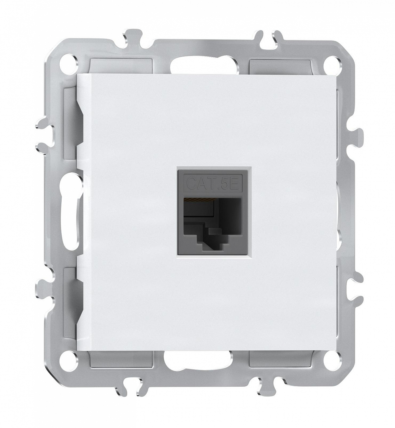 Компьютерная розетка одиночная RJ45 (cat.5/ClassE-8), Donel A07