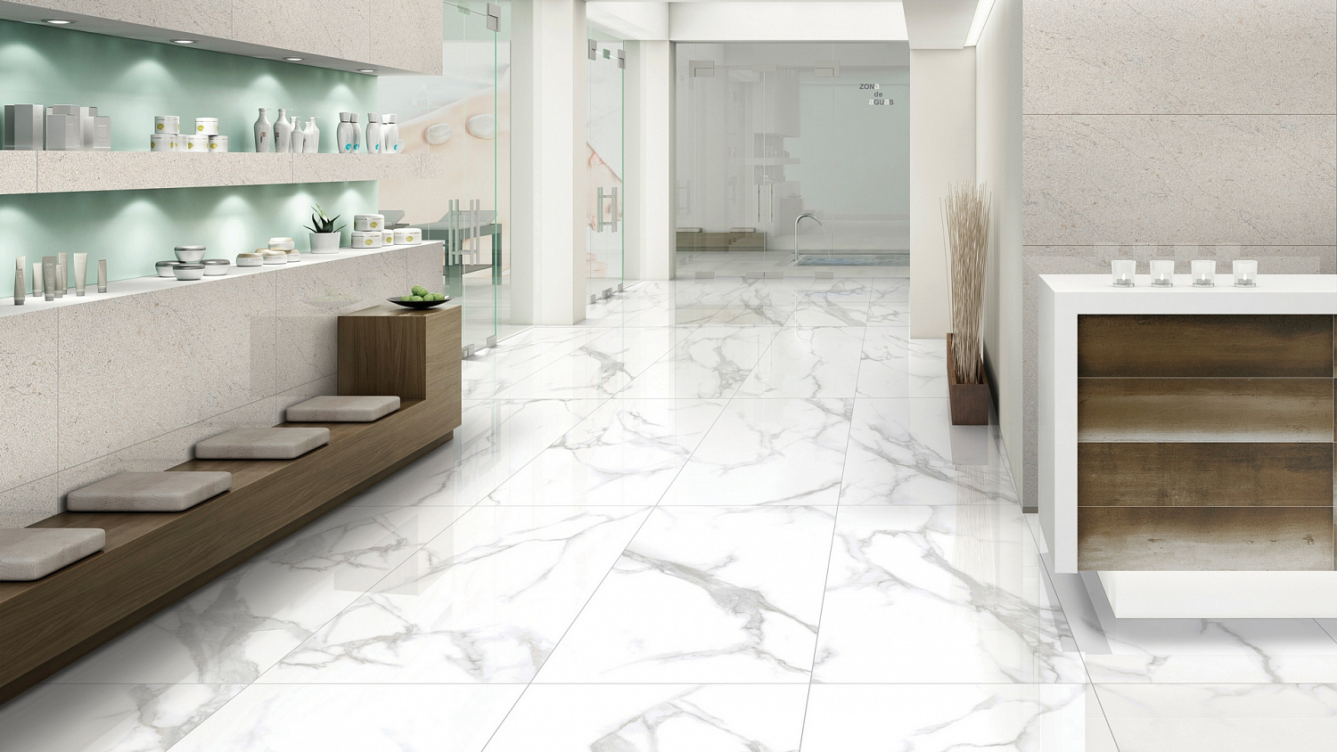 Керамогранит Neodom Classic Marble Statuario Chic Polished 60x120