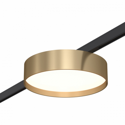 ST670.346.12 Магнитный трековый светильник Латунь LED 1*12W 4000K 500Lm Ra>80 100° IP20 D113xH34 24V - фото, цена