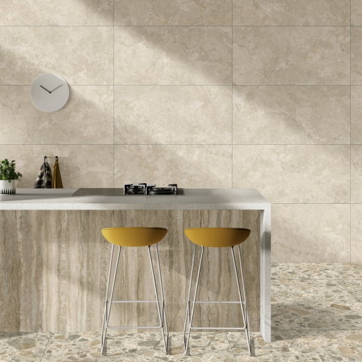 Керамогранит Vitra CityStone Травертин Клауд 60x120
